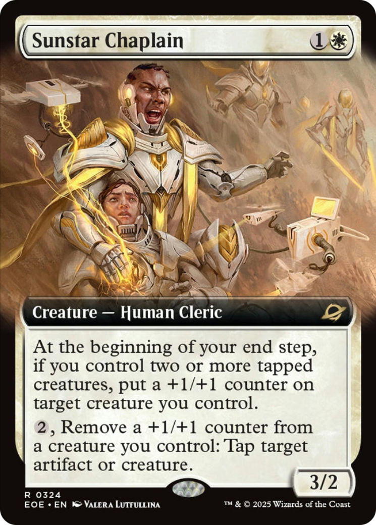 Sunstar Chaplain (Extended Art) [Edge of Eternities] | Good Games North