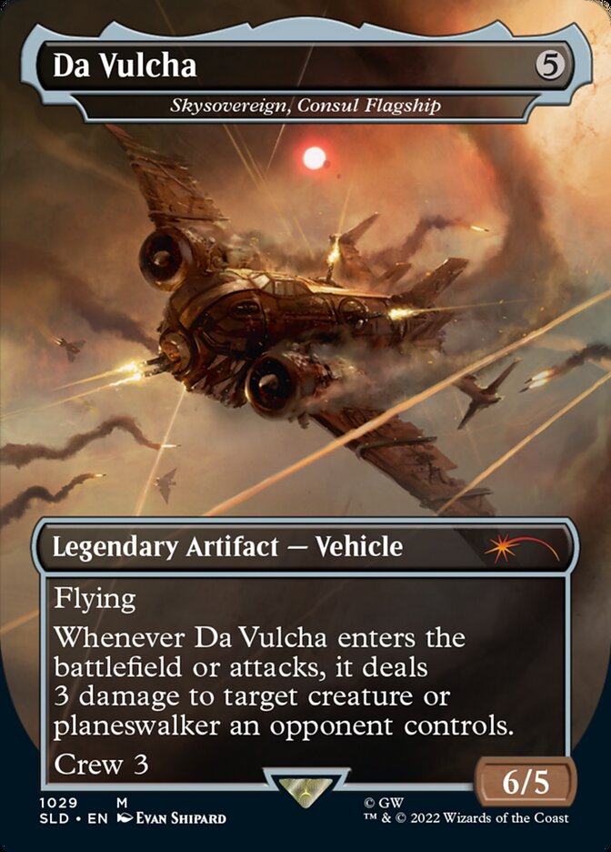 Da Vulcha - Skysovereign, Consul Flagship (Borderless) [Secret Lair Drop Series] | Good Games North
