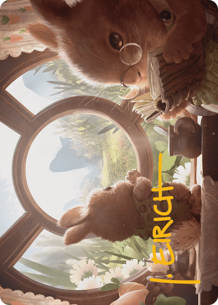 Farseek Art Card (Gold-Stamped Signature) [Bloomburrow Art Series] | Good Games North