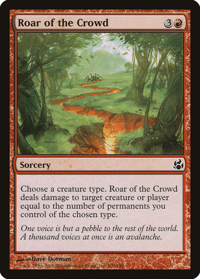 Roar of the Crowd 100/150 (Morningtide)  | Good Games North