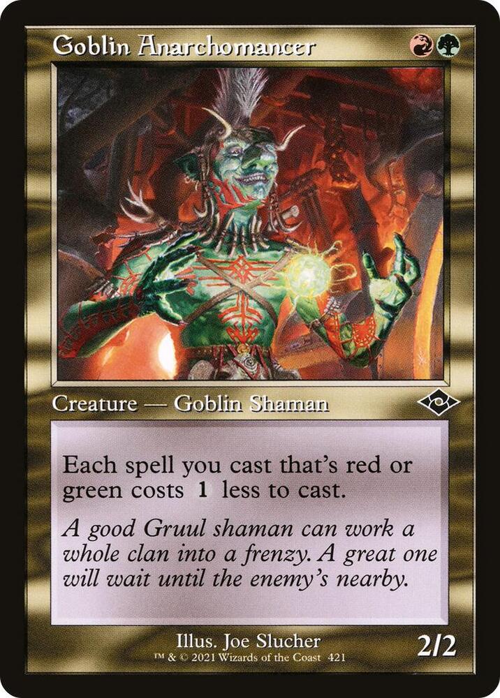 Goblin Anarchomancer Retro Frame (Modern Horizons 2)  | Good Games North