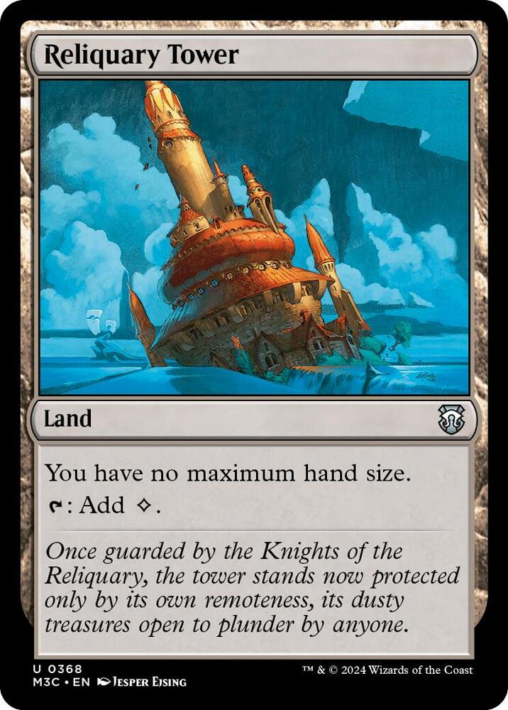 Reliquary Tower 368/411 (Commander: Modern Horizons 3)  - Ripple Foil | Good Games North