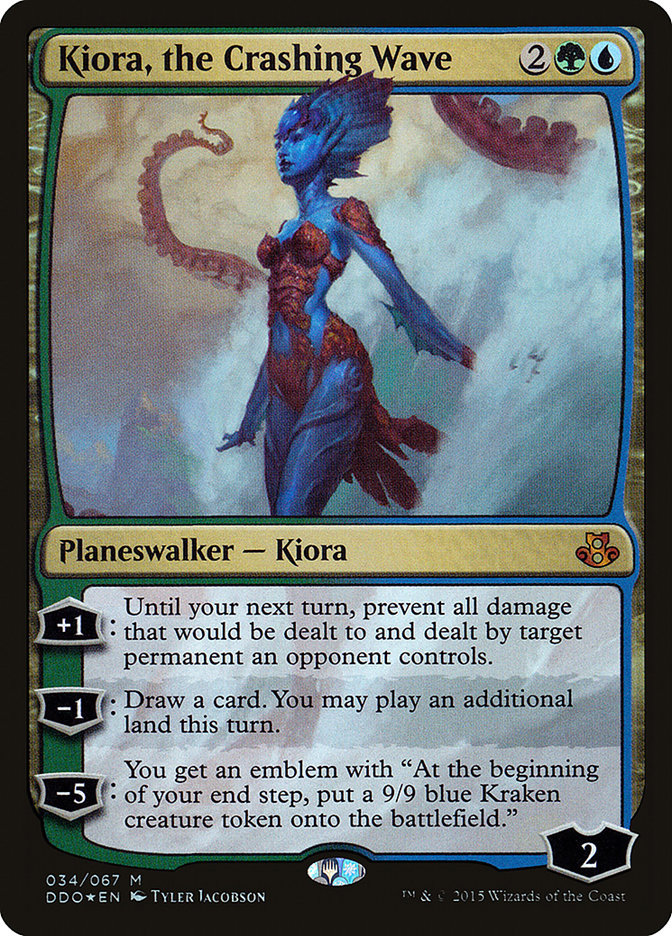Kiora, the Crashing Wave (Duel Decks: Elspeth vs. Kiora)  - Foil | Good Games North
