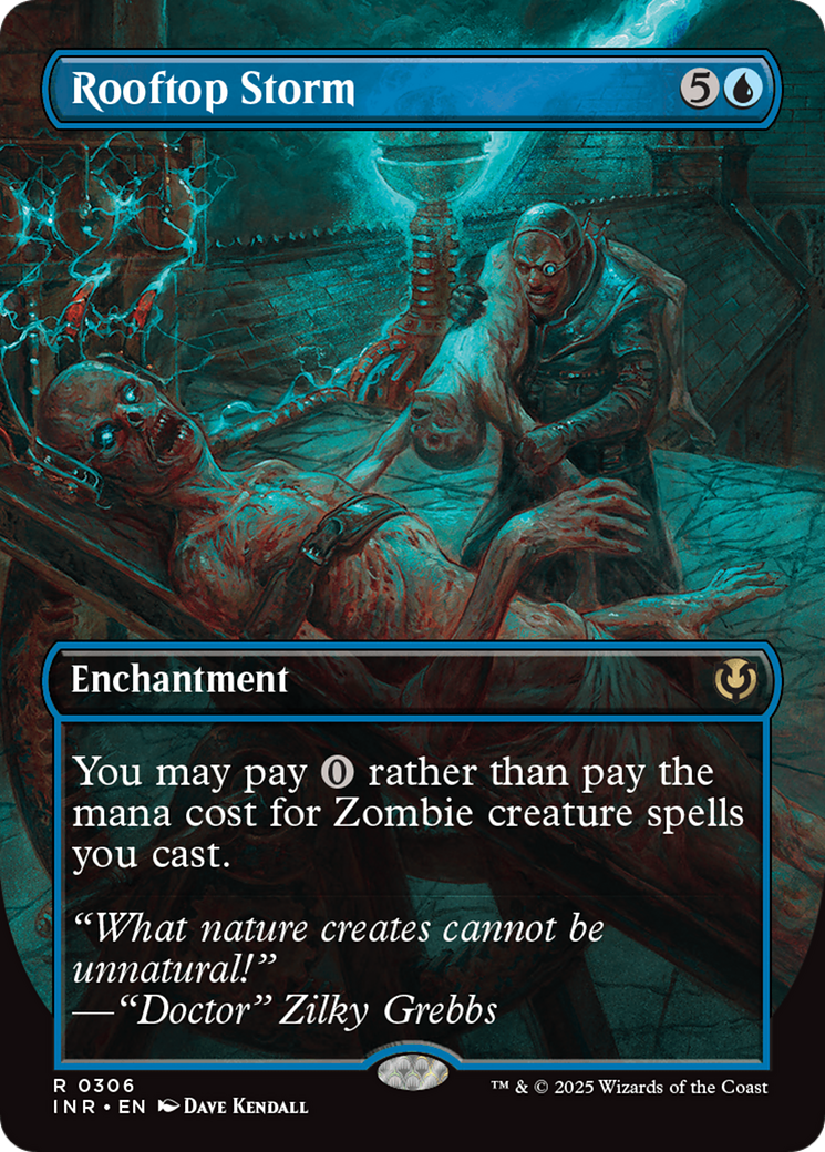 Rooftop Storm (Borderless) [Innistrad Remastered] | Good Games North