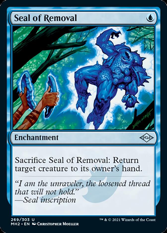 Seal of Removal (Foil Etched) [Modern Horizons 2] | Good Games North
