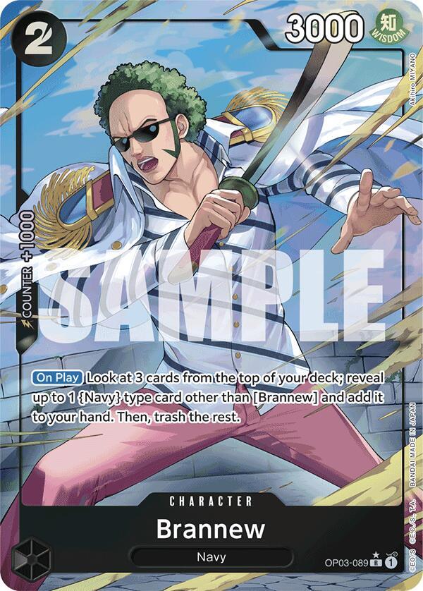 Brannew OP03-089 (Premium Booster -The Best-)  - Alternate Art Foil | Good Games North