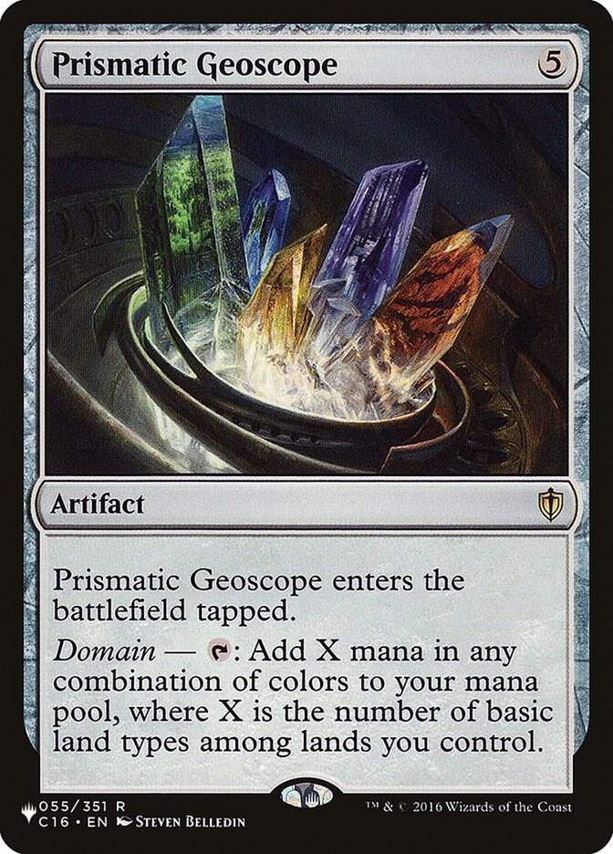 Prismatic Geoscope (The List Reprints)  | Good Games North