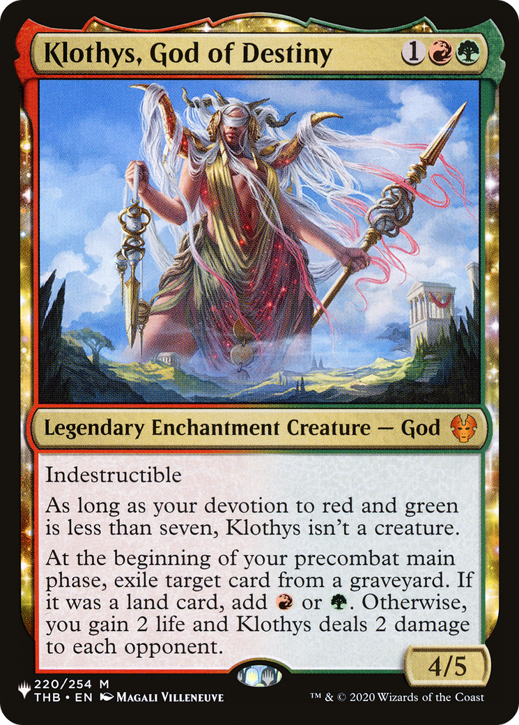 Klothys, God of Destiny [The List] | Good Games North