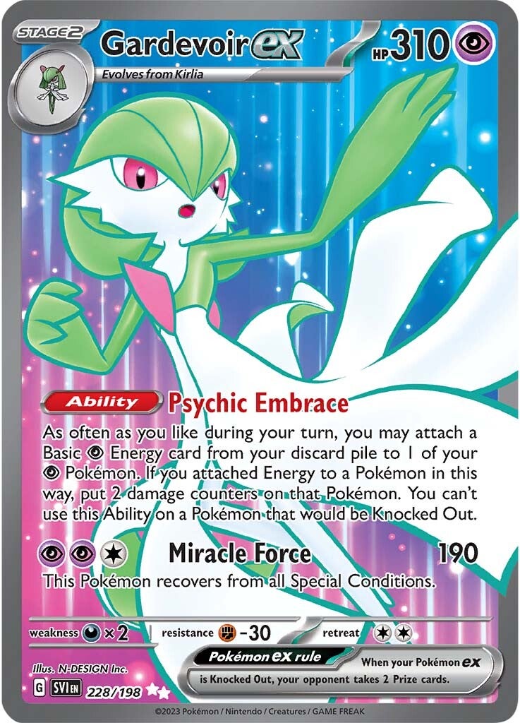 Gardevoir ex (228/198) [Scarlet & Violet: Base Set] | Good Games North