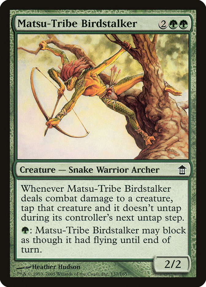 Matsu-Tribe Birdstalker [Saviors of Kamigawa] | Good Games North