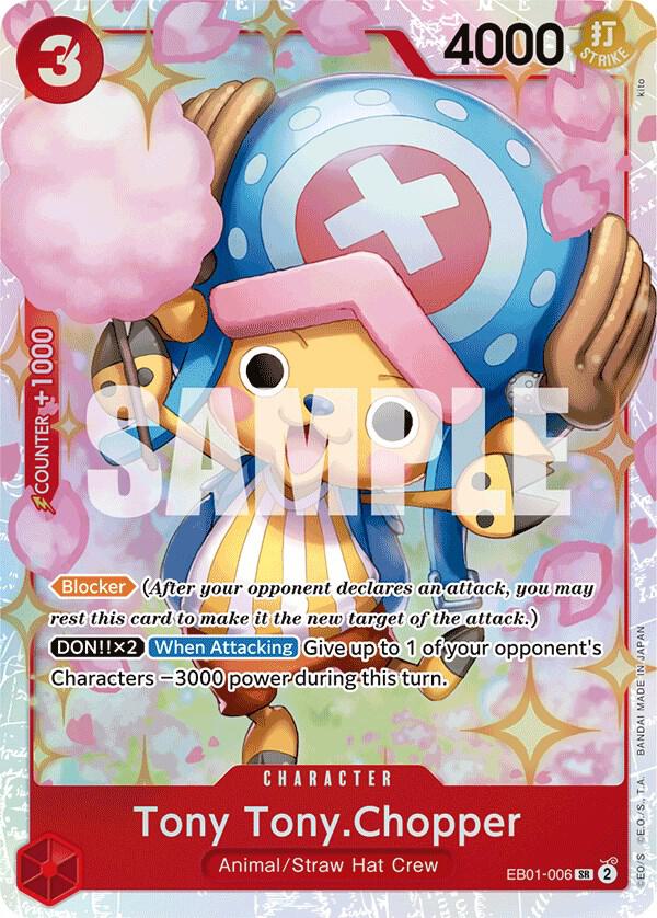 Tony Tony.Chopper EB01-006 (Extra Booster: Memorial Collection)  - Foil | Good Games North