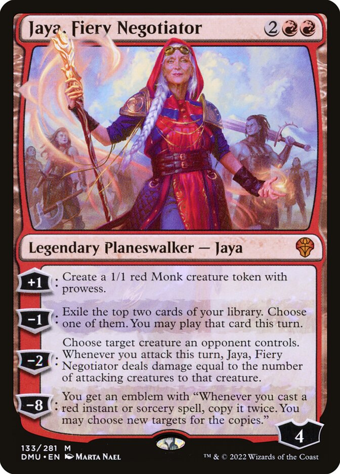 Jaya, Fiery Negotiator 133/281 (Dominaria United)  - Foil | Good Games North