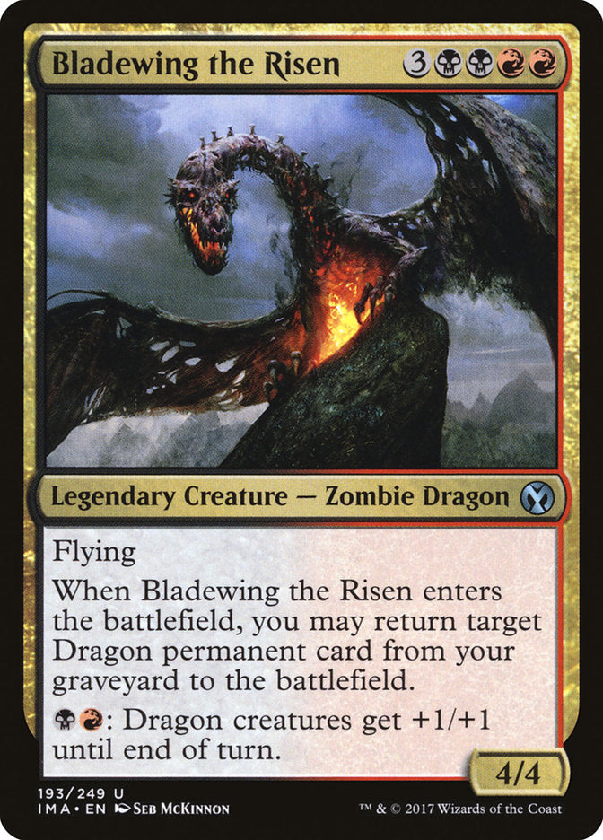 Bladewing the Risen 193 (Iconic Masters)  - Foil | Good Games North