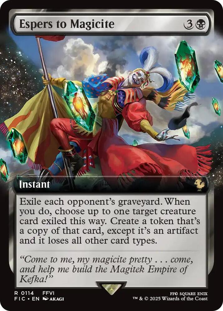 Espers to Magicite Extended Art (Commander: FINAL FANTASY)  | Good Games North