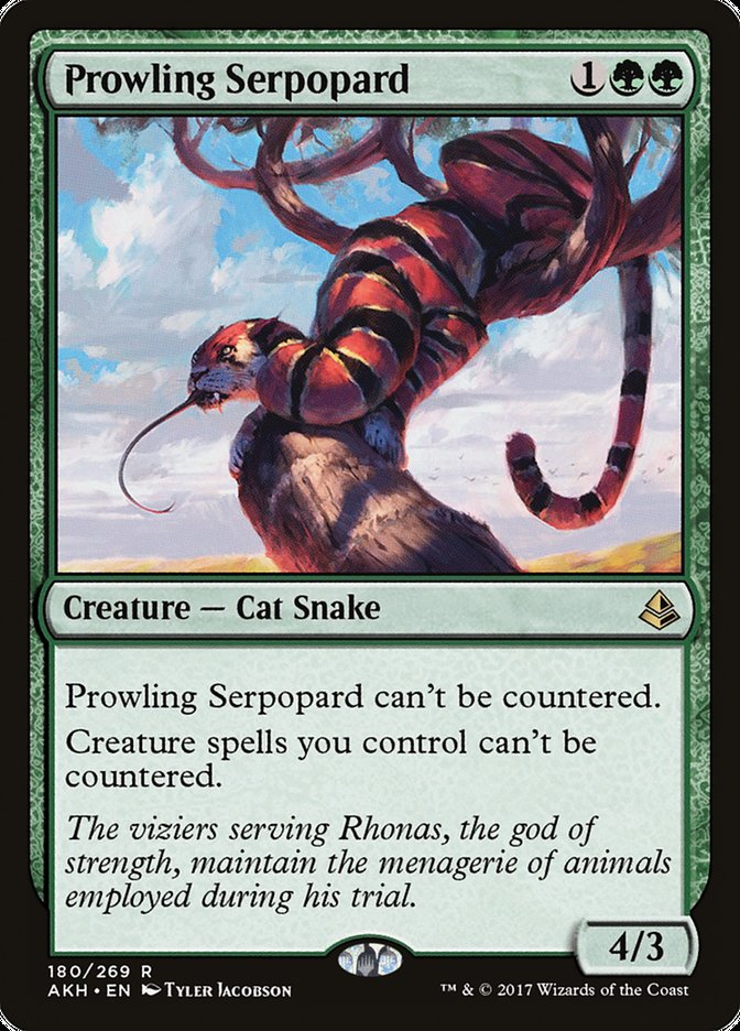 Prowling Serpopard 180 (Amonkhet)  | Good Games North