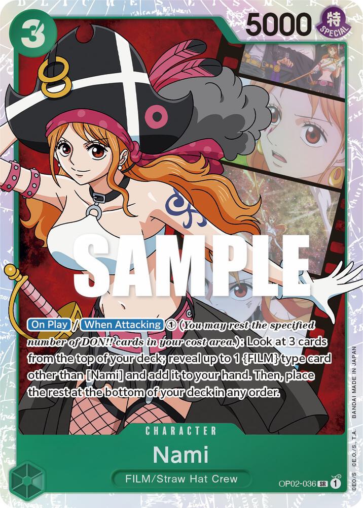 Nami OP02-036 (Paramount War)  - Foil | Good Games North