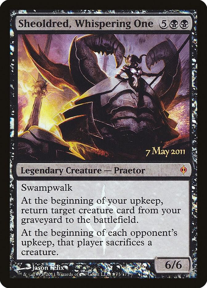 Sheoldred, Whispering One 73★/4 (Prerelease Cards)  - Foil | Good Games North