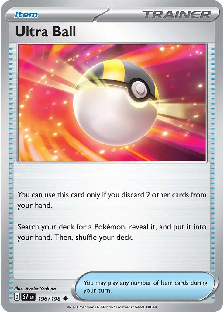 Ultra Ball (196/198) [Scarlet & Violet: Base Set] | Good Games North