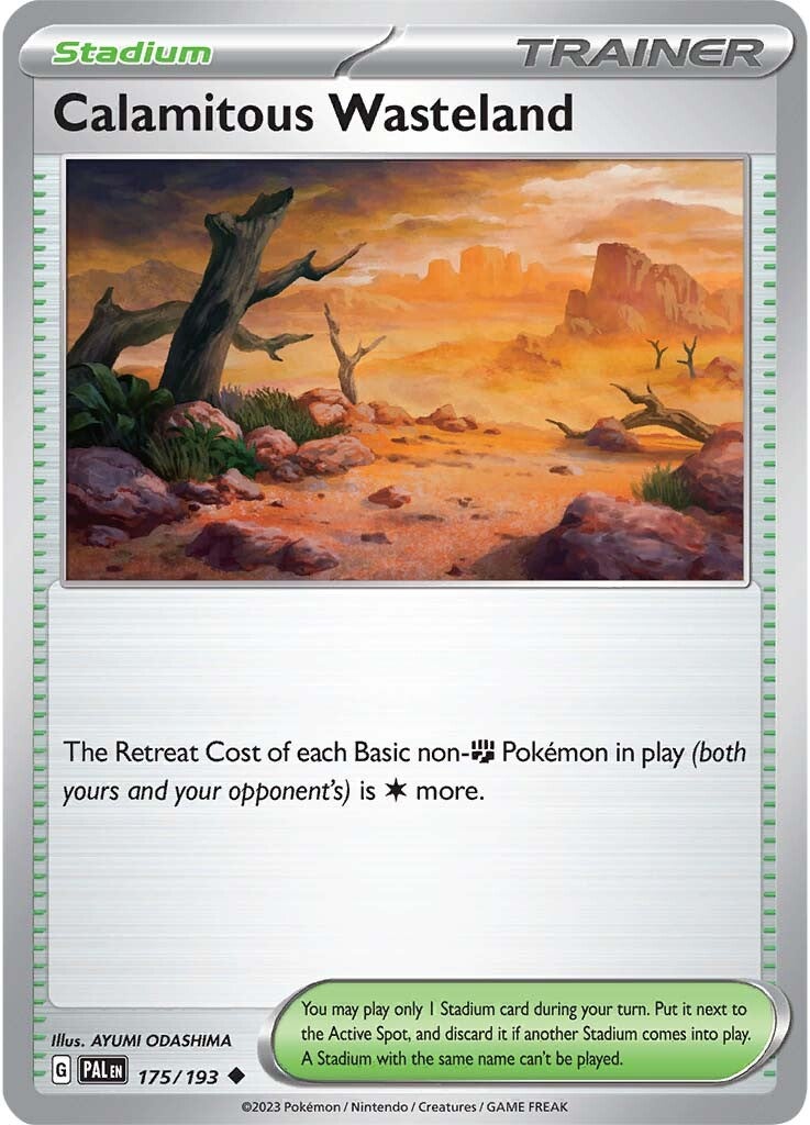 Calamitous Wasteland (175/193) [Scarlet & Violet: Paldea Evolved] | Good Games North