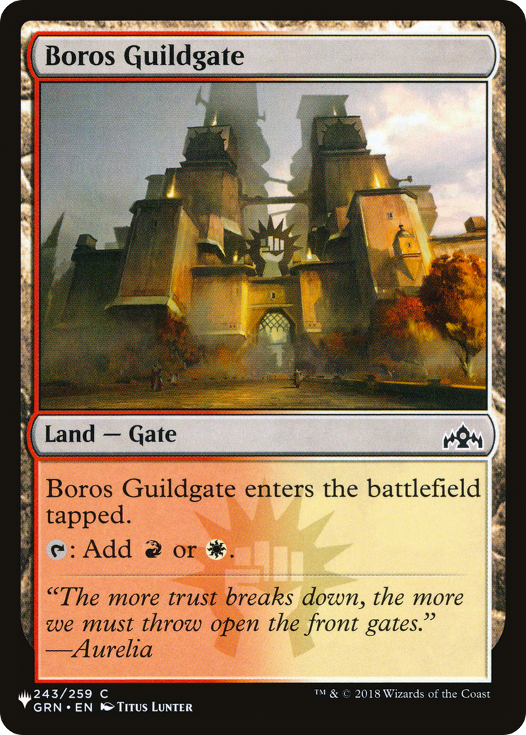 Boros Guildgate [The List] | Good Games North