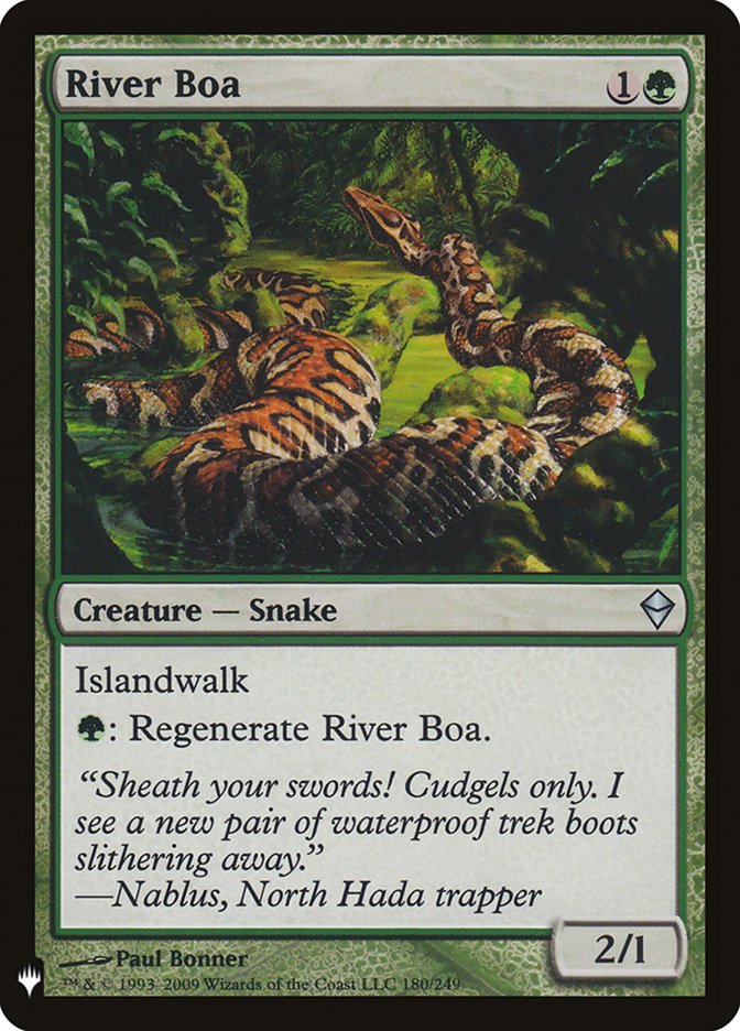 River Boa [Mystery Booster] | Good Games North