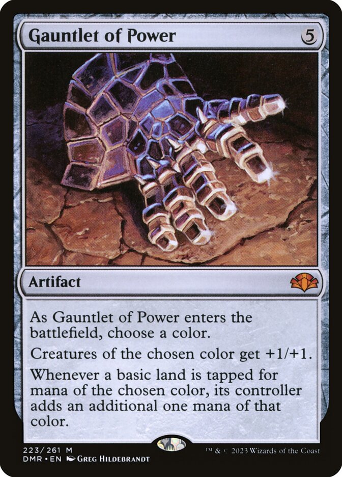 Gauntlet of Power (Dominaria Remastered)  - Foil | Good Games North