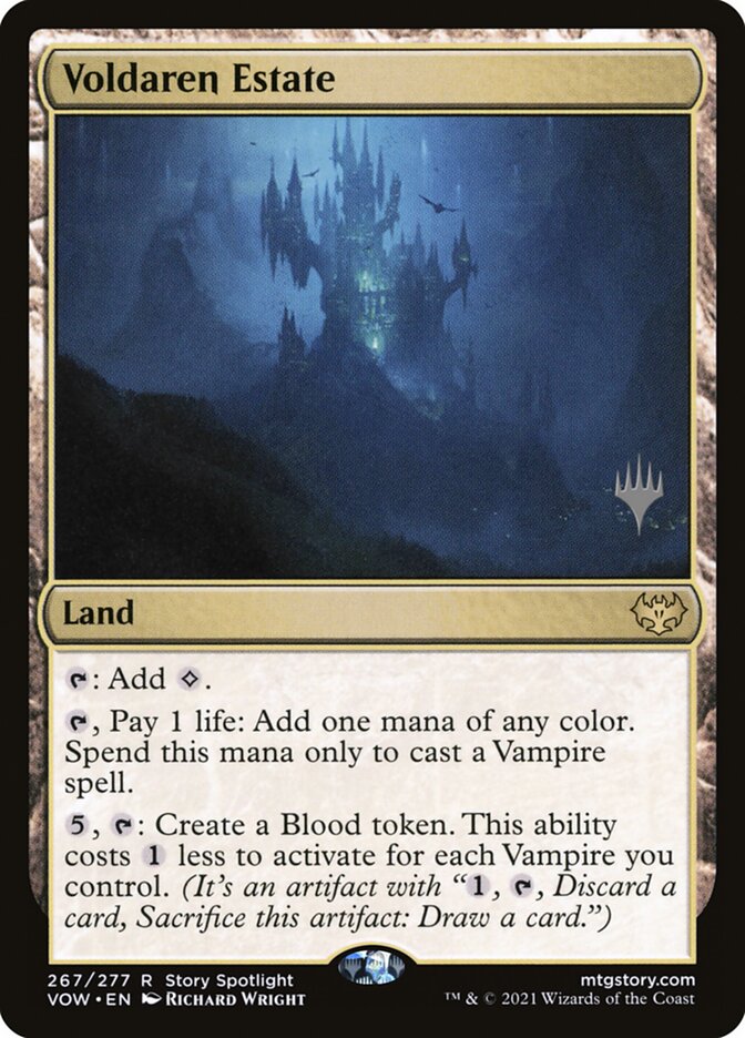 Voldaren Estate (Promo Pack) [Innistrad: Crimson Vow Promos] | Good Games North