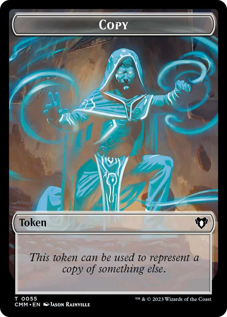 Elspeth, Sun's Champion Emblem // Copy (55) Double-Sided Token [Commander Masters Tokens] | Good Games North