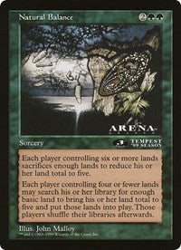 Natural Balance (Oversized) [Oversize Cards] | Good Games North