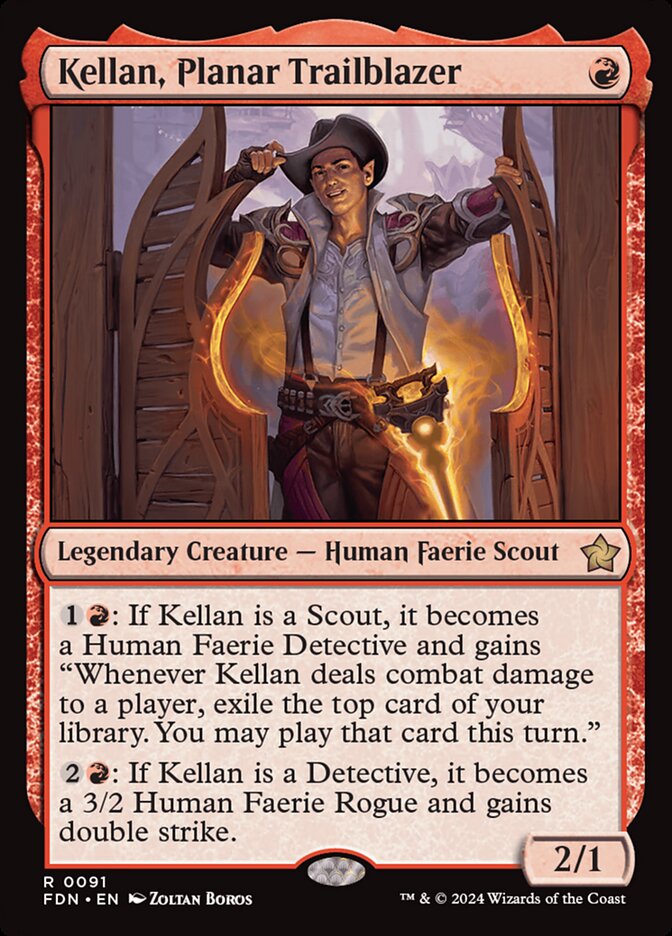 Kellan, Planar Trailblazer (Foundations)  | Good Games North