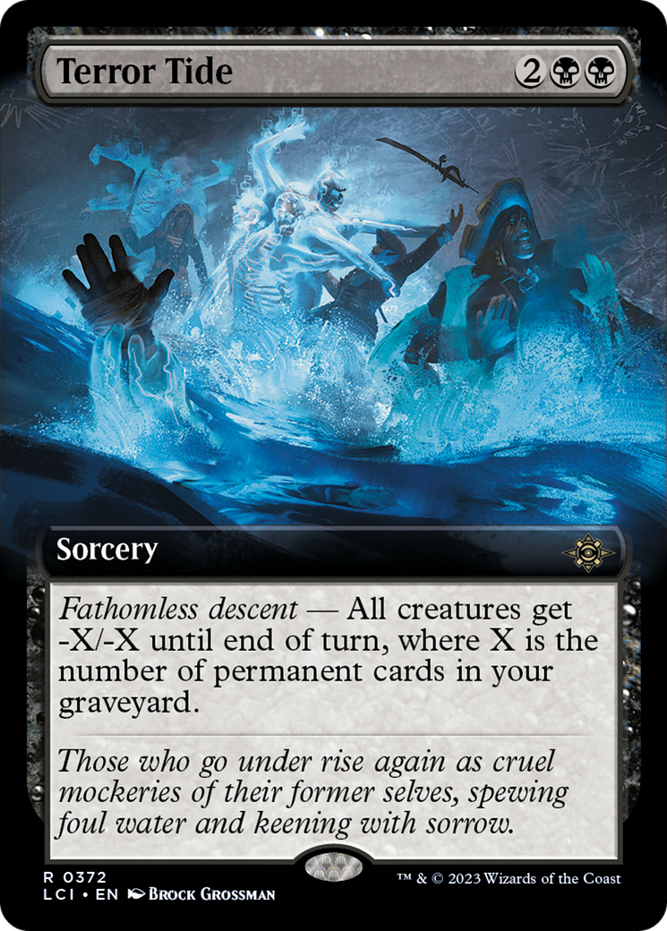 Terror Tide (Extended Art) [The Lost Caverns of Ixalan] | Good Games North