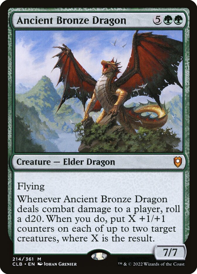 Ancient Bronze Dragon 214 (Commander Legends: Battle for Baldur's Gate)  | Good Games North