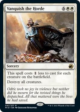 Vanquish the Horde 41/277 (Innistrad: Midnight Hunt)  - Foil | Good Games North