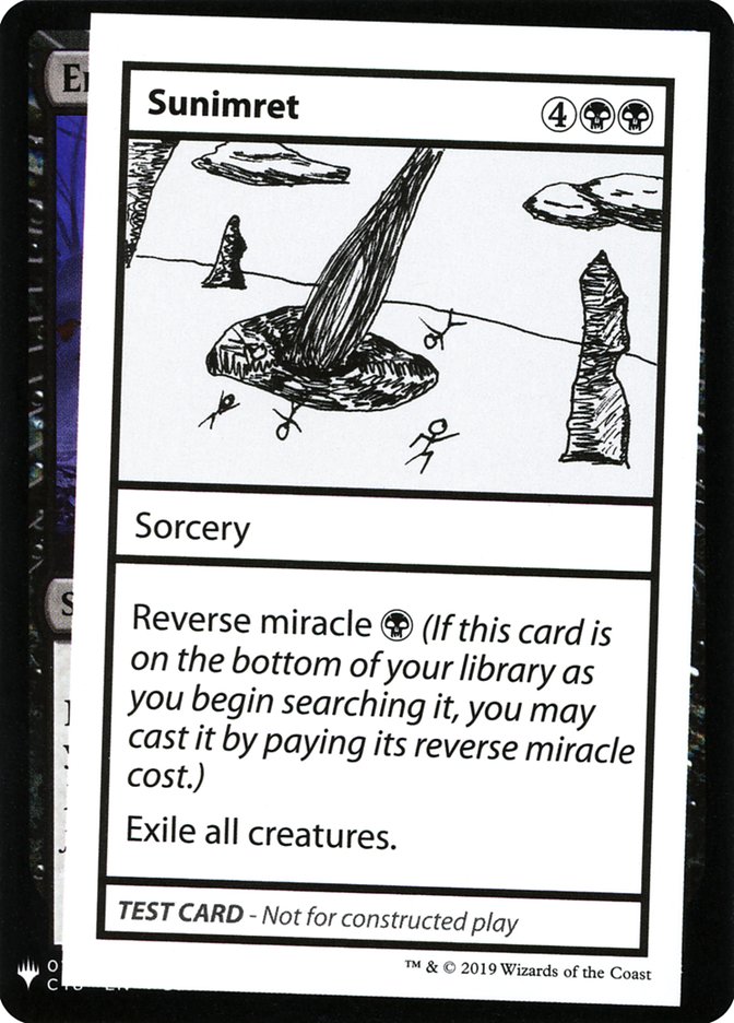 Sunimret [Mystery Booster Playtest Cards] | Good Games North