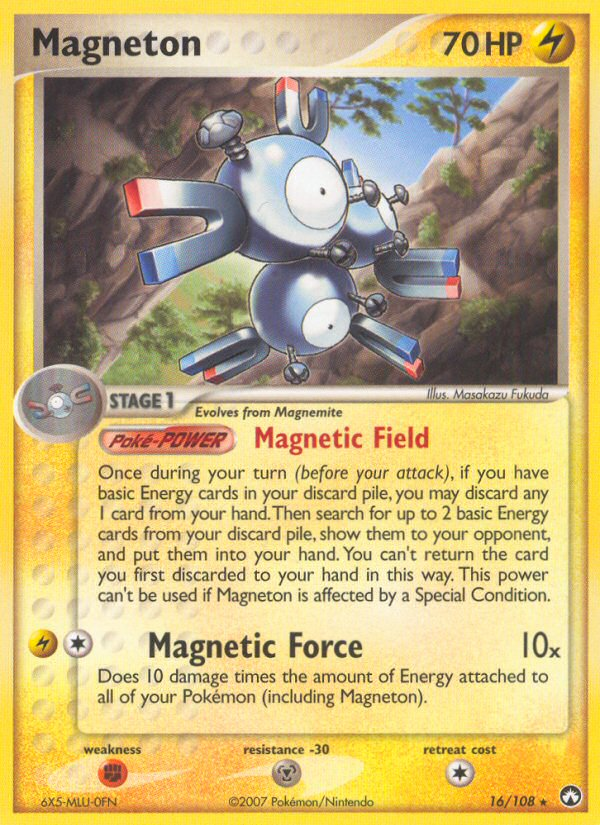 Magneton (16/108) [EX: Power Keepers] | Good Games North