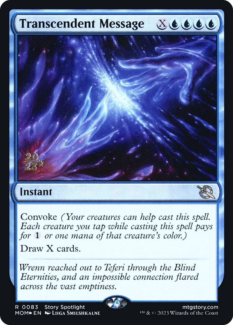 Transcendent Message [March of the Machine Prerelease Promos] | Good Games North