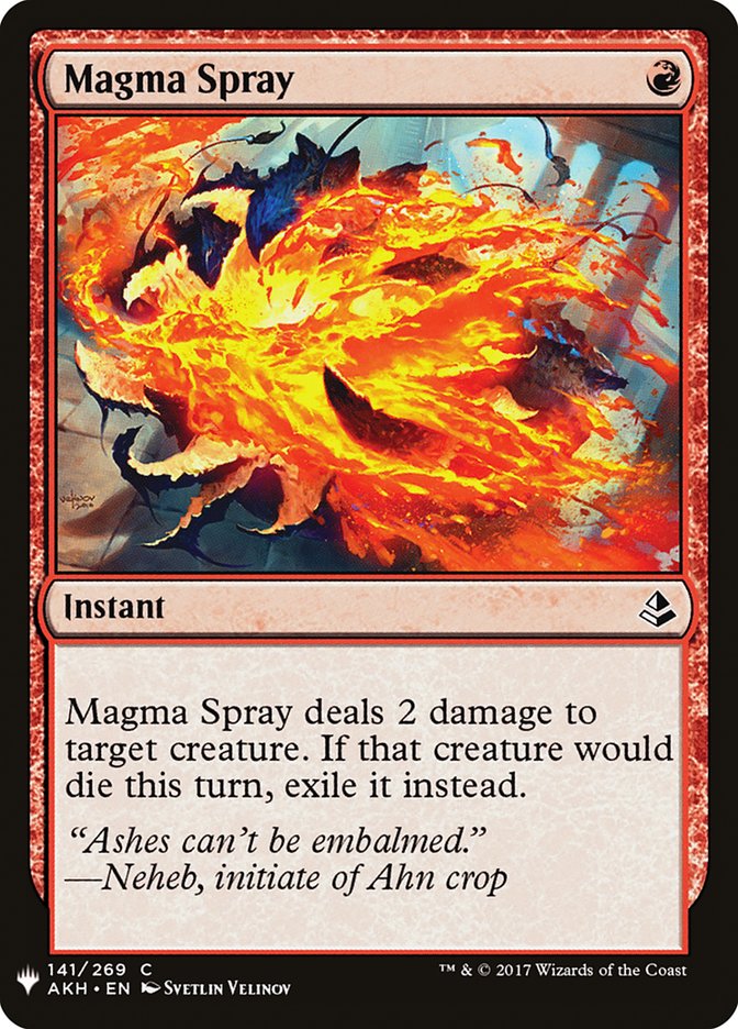 Magma Spray [Mystery Booster] | Good Games North