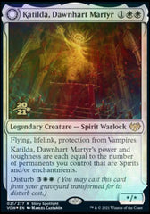 Katilda, Dawnhart Martyr // Katilda's Rising Dawn [Innistrad: Crimson Vow Prerelease Promos] | Good Games North