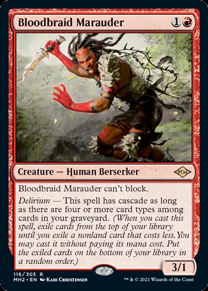 Bloodbraid Marauder [Modern Horizons 2] | Good Games North
