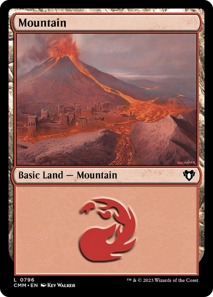 Mountain (796) [Commander Masters] | Good Games North