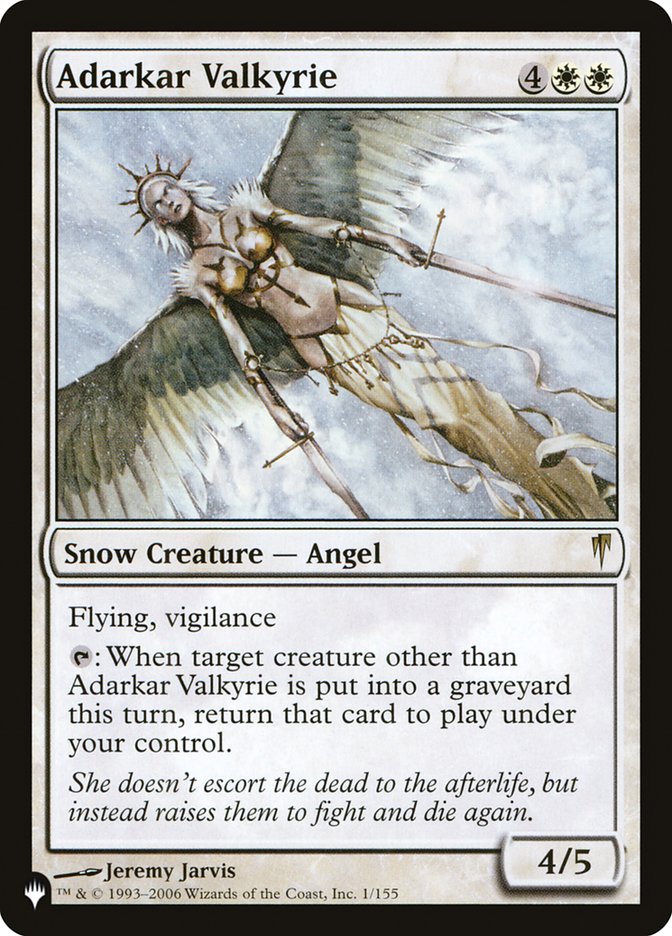 Adarkar Valkyrie [The List] | Good Games North