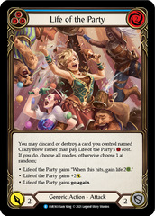 Life of the Party (Blue) [EVR163] (Everfest)  1st Edition Rainbow Foil | Good Games North