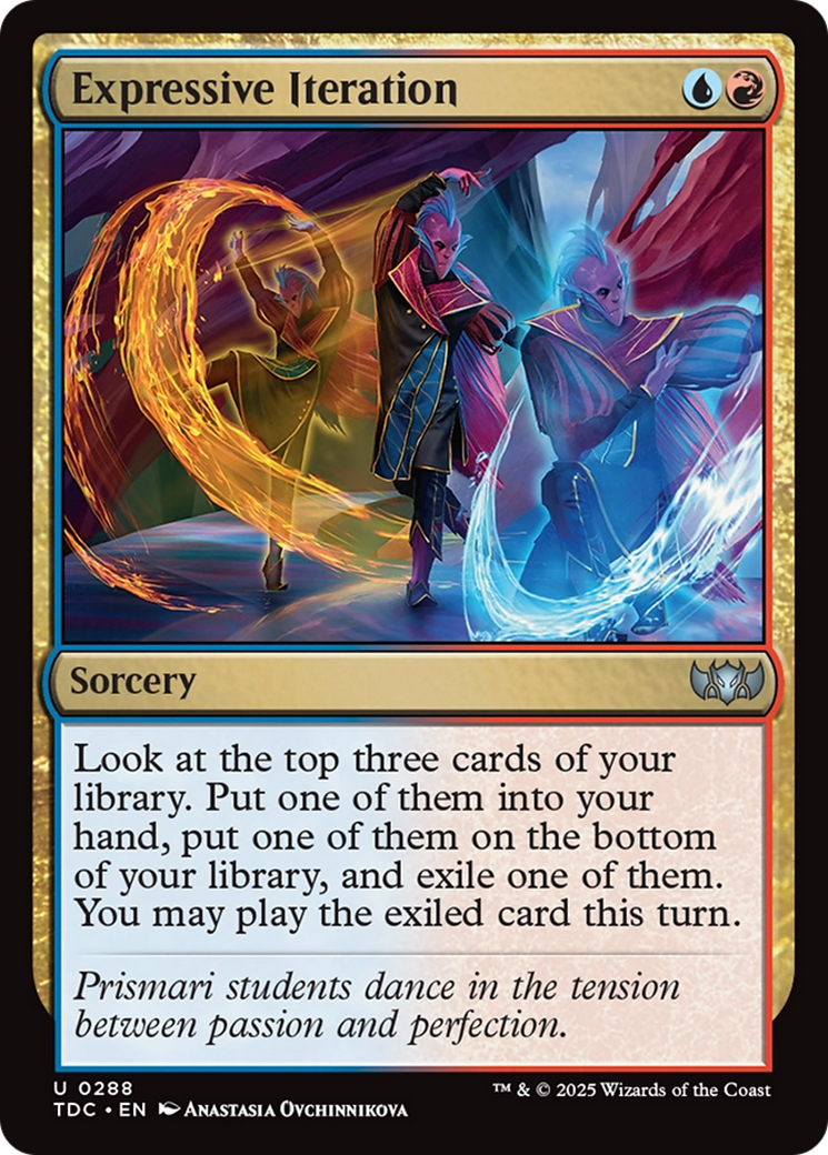 Expressive Iteration [Tarkir: Dragonstorm Commander] | Good Games North