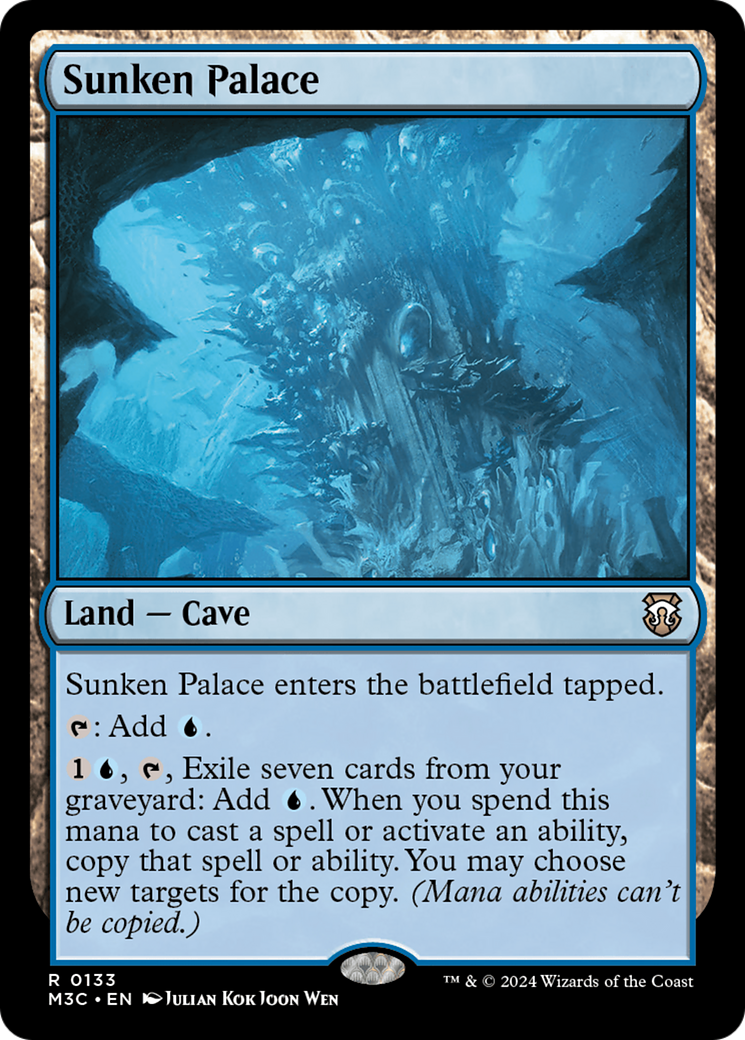 Sunken Palace (Extended Art) [Modern Horizons 3 Commander] | Good Games North