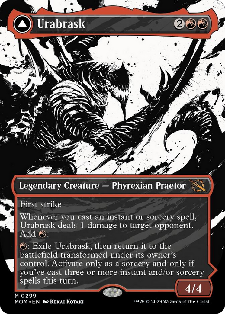 Urabrask // The Great Work (Showcase Planar Booster Fun) [March of the Machine] | Good Games North