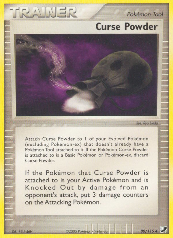 Curse Powder (80/115) [EX: Unseen Forces] | Good Games North