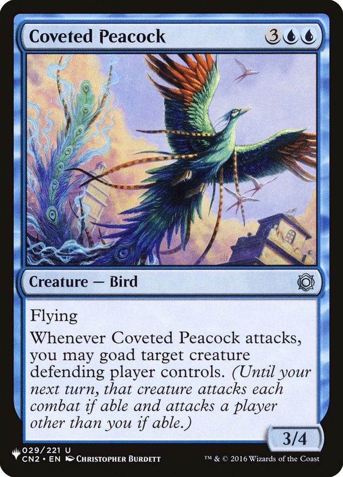 Coveted Peacock [The List] | Good Games North