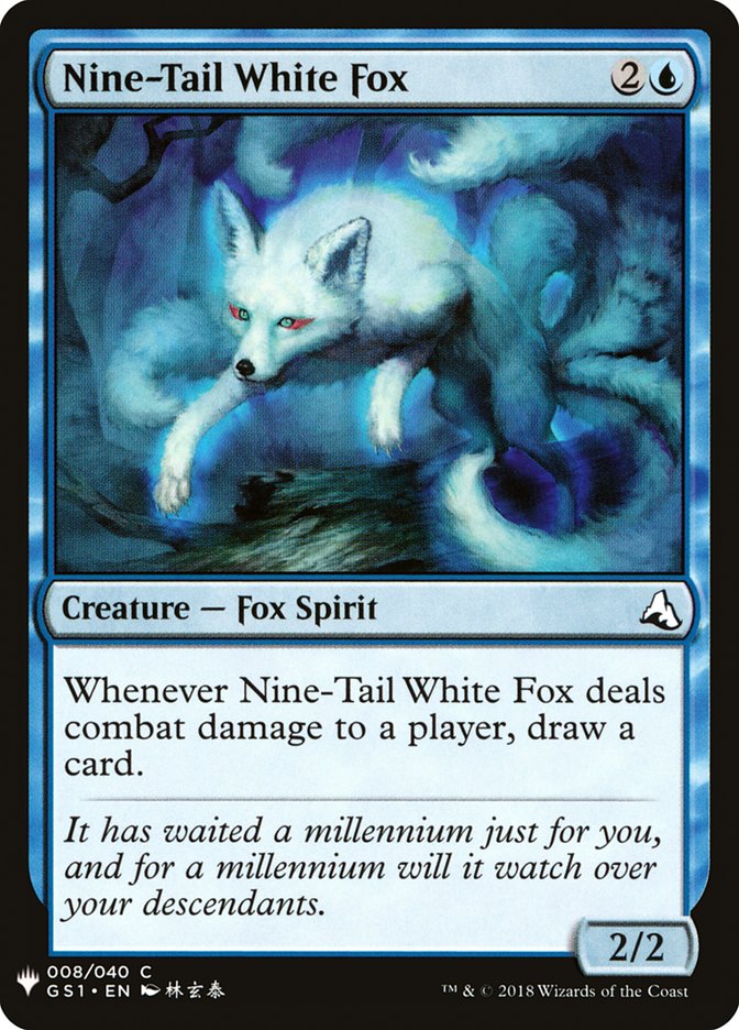 Nine-Tail White Fox [Mystery Booster] | Good Games North