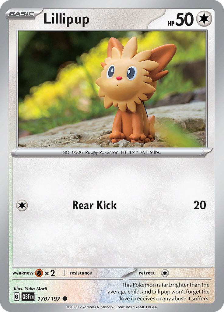Lillipup (170/197) [Scarlet & Violet: Obsidian Flames] | Good Games North