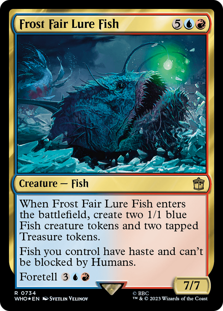 Frost Fair Lure Fish (Surge Foil) [Doctor Who] | Good Games North